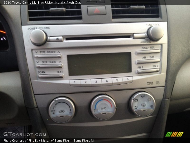 Blue Ribbon Metallic / Ash Gray 2010 Toyota Camry LE
