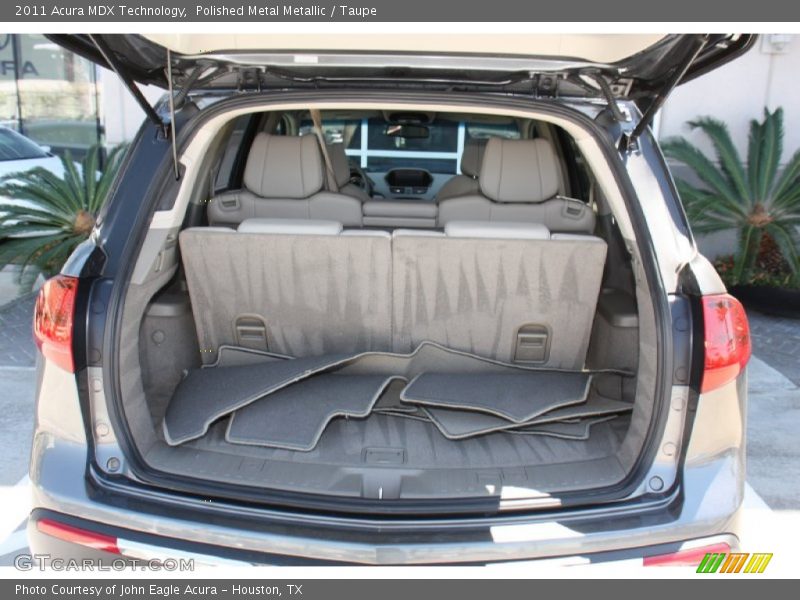 Polished Metal Metallic / Taupe 2011 Acura MDX Technology