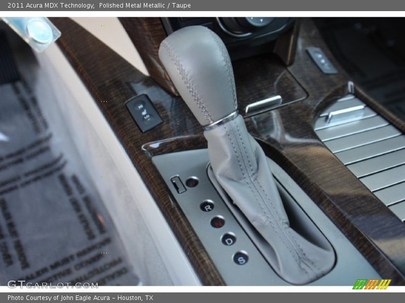 Polished Metal Metallic / Taupe 2011 Acura MDX Technology