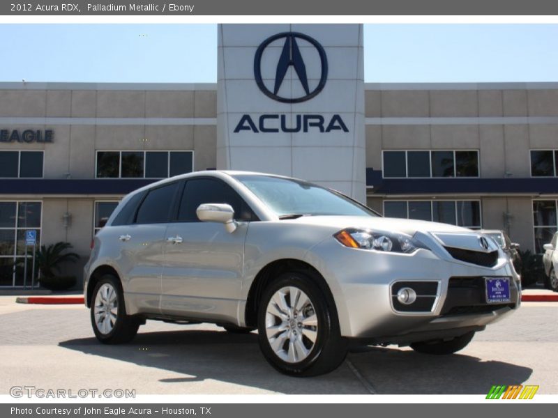 Palladium Metallic / Ebony 2012 Acura RDX
