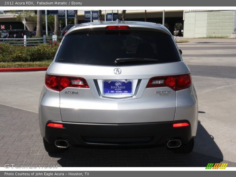 Palladium Metallic / Ebony 2012 Acura RDX