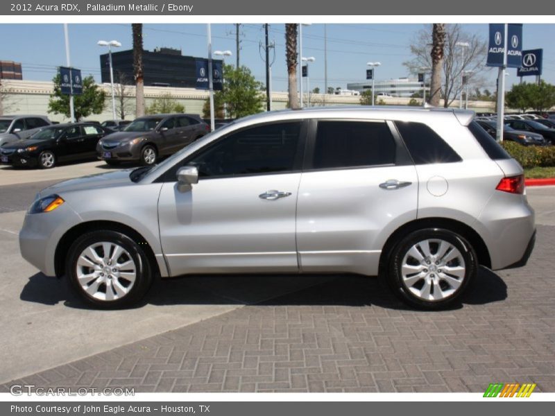 Palladium Metallic / Ebony 2012 Acura RDX