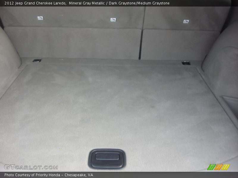 Mineral Gray Metallic / Dark Graystone/Medium Graystone 2012 Jeep Grand Cherokee Laredo