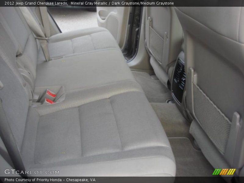 Mineral Gray Metallic / Dark Graystone/Medium Graystone 2012 Jeep Grand Cherokee Laredo