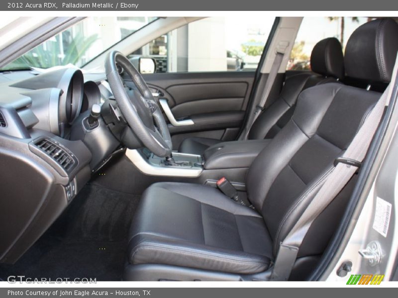 Front Seat of 2012 RDX 