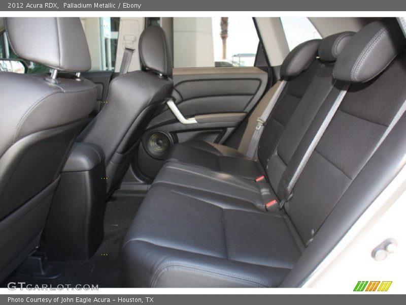 Rear Seat of 2012 RDX 