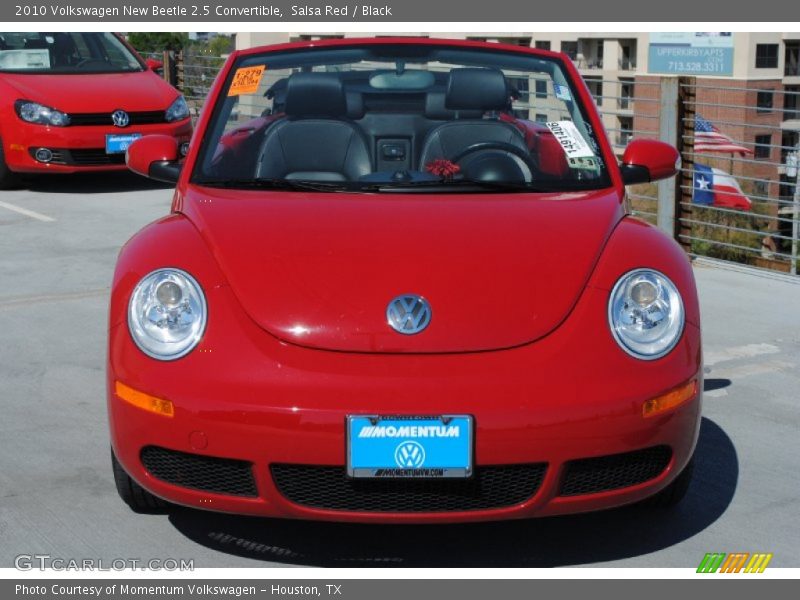 Salsa Red / Black 2010 Volkswagen New Beetle 2.5 Convertible