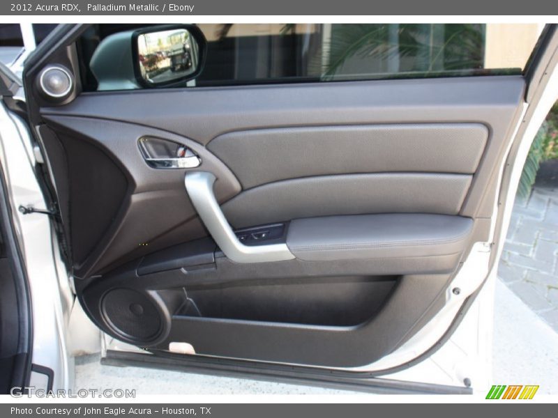 Palladium Metallic / Ebony 2012 Acura RDX