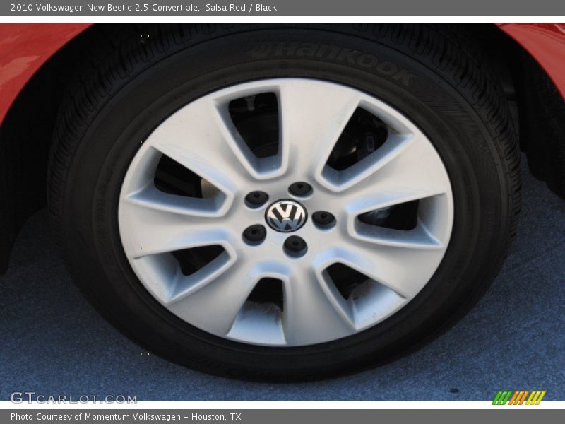 Salsa Red / Black 2010 Volkswagen New Beetle 2.5 Convertible