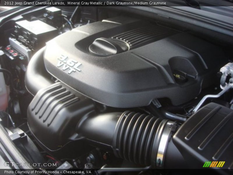 Mineral Gray Metallic / Dark Graystone/Medium Graystone 2012 Jeep Grand Cherokee Laredo