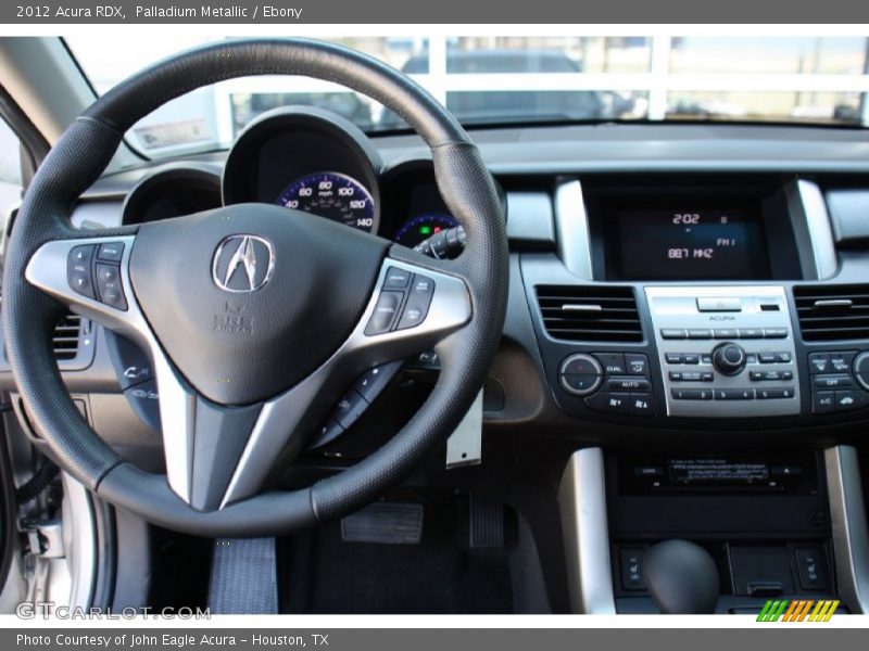 Palladium Metallic / Ebony 2012 Acura RDX