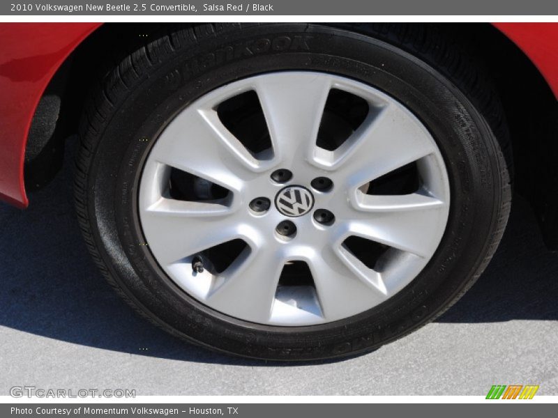 Salsa Red / Black 2010 Volkswagen New Beetle 2.5 Convertible