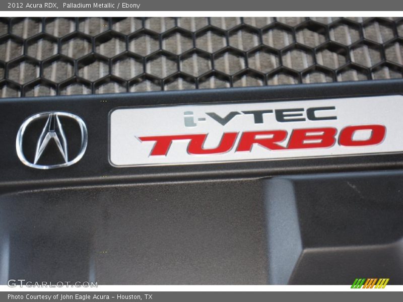 Palladium Metallic / Ebony 2012 Acura RDX