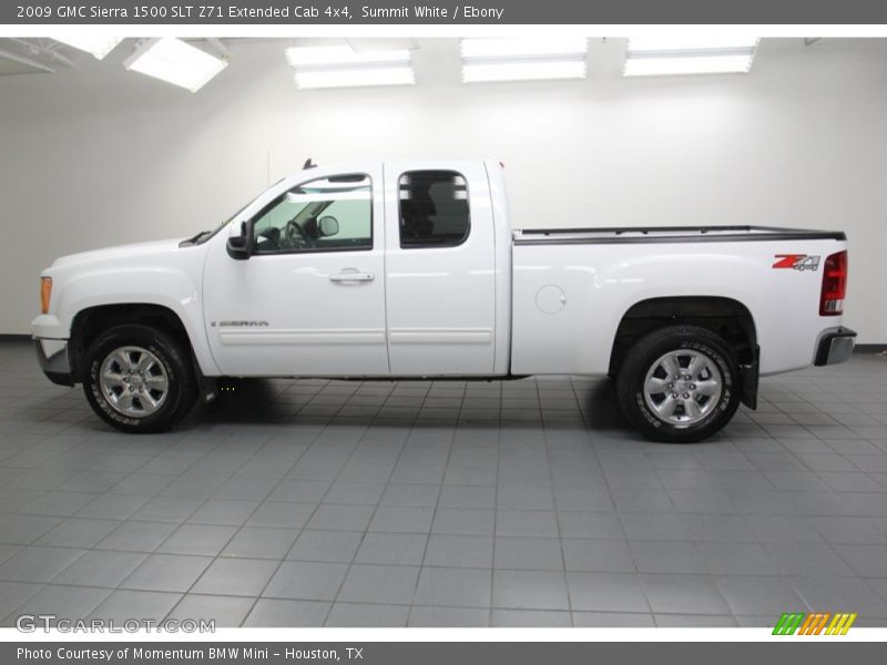  2009 Sierra 1500 SLT Z71 Extended Cab 4x4 Summit White