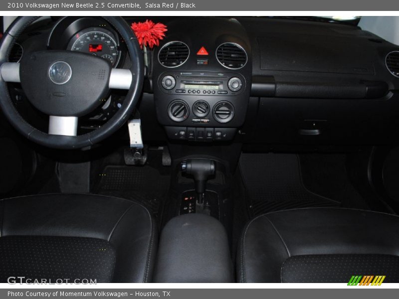 Salsa Red / Black 2010 Volkswagen New Beetle 2.5 Convertible