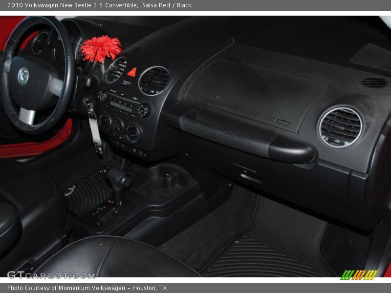 Salsa Red / Black 2010 Volkswagen New Beetle 2.5 Convertible