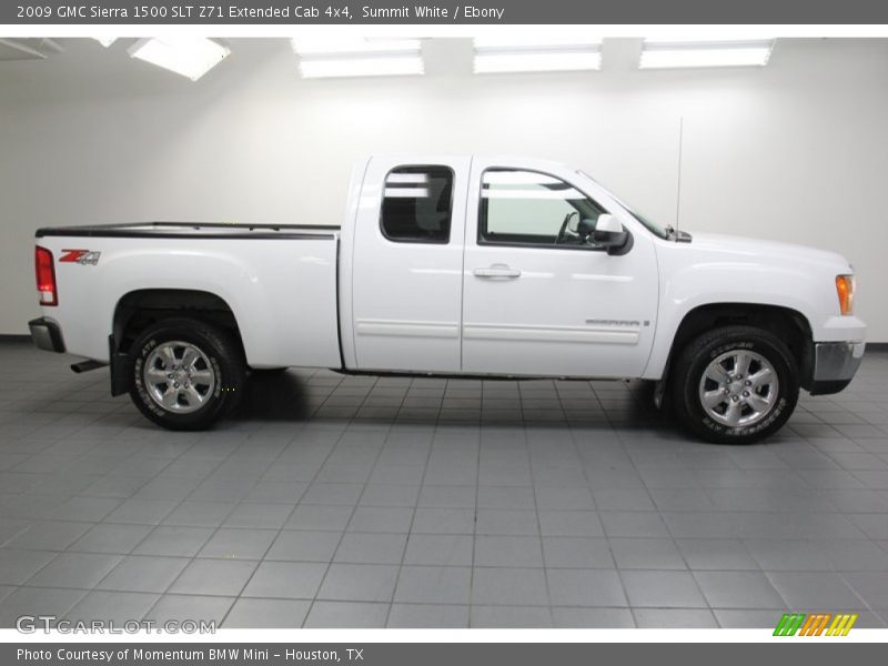  2009 Sierra 1500 SLT Z71 Extended Cab 4x4 Summit White