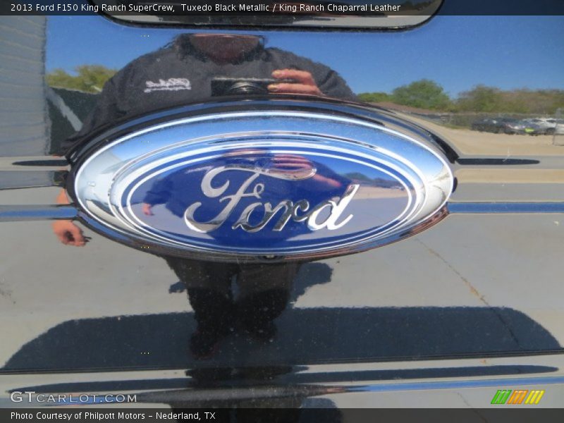 Tuxedo Black Metallic / King Ranch Chaparral Leather 2013 Ford F150 King Ranch SuperCrew