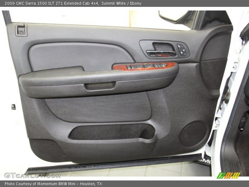 Door Panel of 2009 Sierra 1500 SLT Z71 Extended Cab 4x4