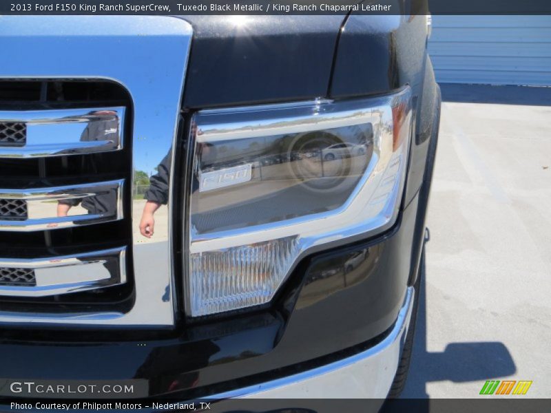 Tuxedo Black Metallic / King Ranch Chaparral Leather 2013 Ford F150 King Ranch SuperCrew