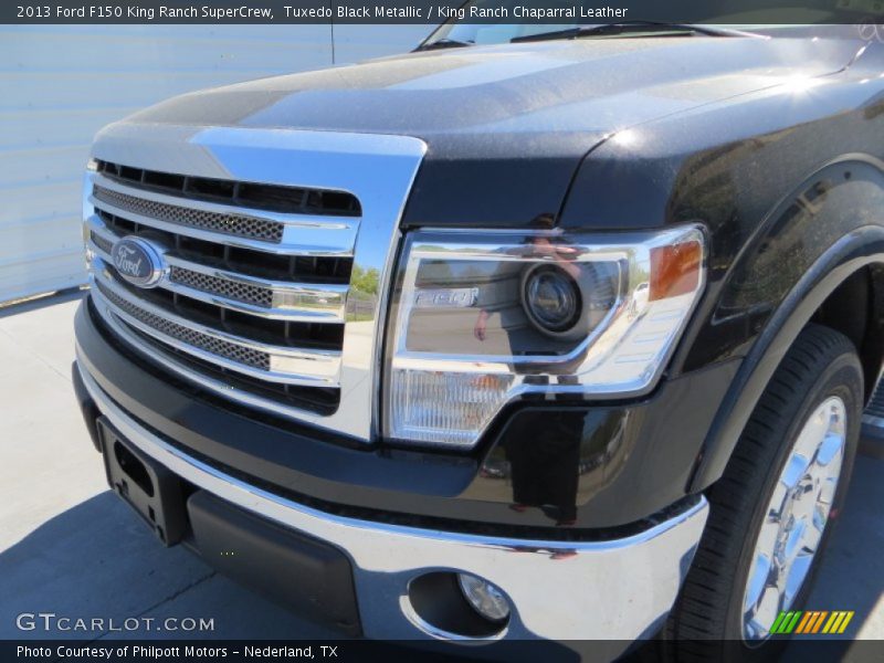 Tuxedo Black Metallic / King Ranch Chaparral Leather 2013 Ford F150 King Ranch SuperCrew