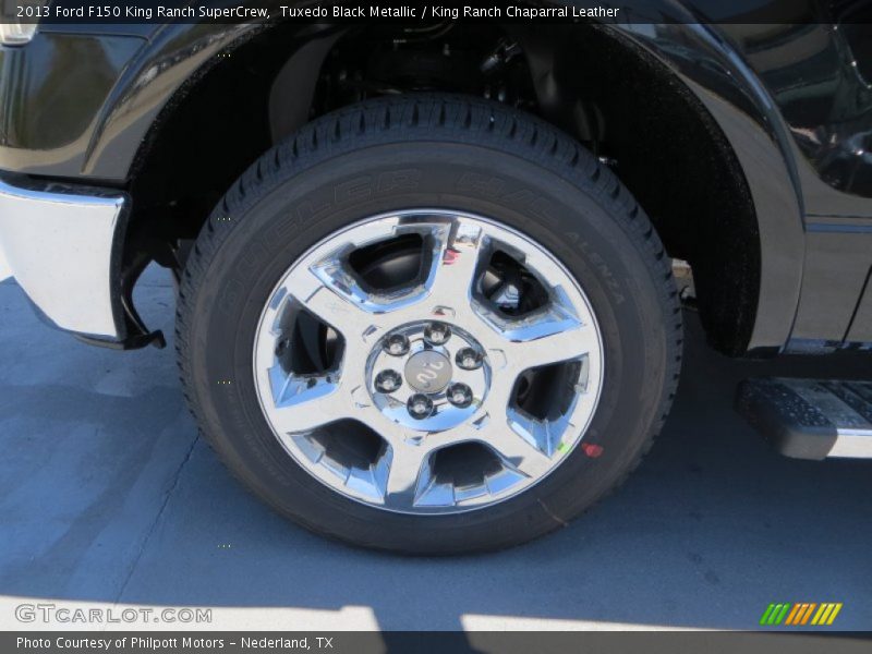 Tuxedo Black Metallic / King Ranch Chaparral Leather 2013 Ford F150 King Ranch SuperCrew
