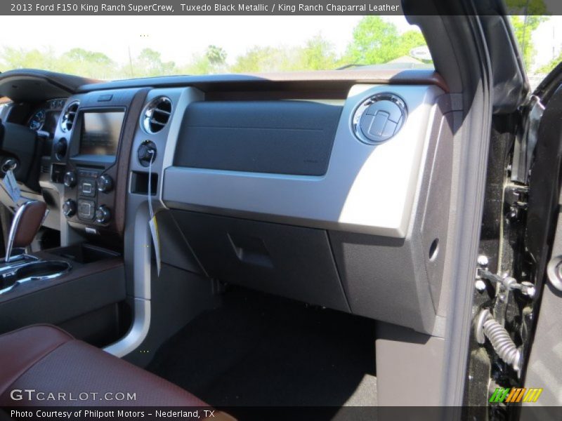 Tuxedo Black Metallic / King Ranch Chaparral Leather 2013 Ford F150 King Ranch SuperCrew