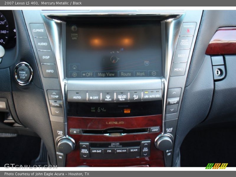 Controls of 2007 LS 460