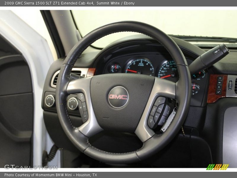  2009 Sierra 1500 SLT Z71 Extended Cab 4x4 Steering Wheel