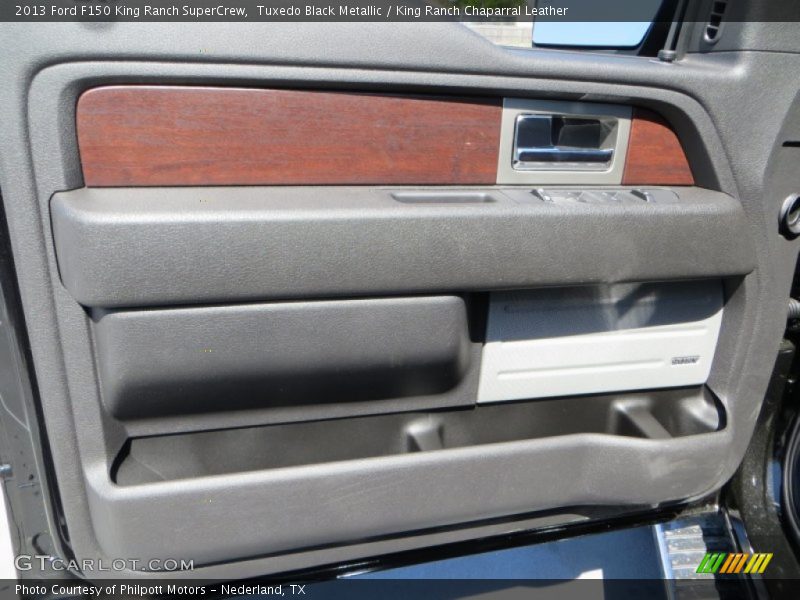 Tuxedo Black Metallic / King Ranch Chaparral Leather 2013 Ford F150 King Ranch SuperCrew