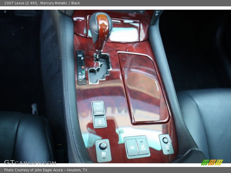 Mercury Metallic / Black 2007 Lexus LS 460