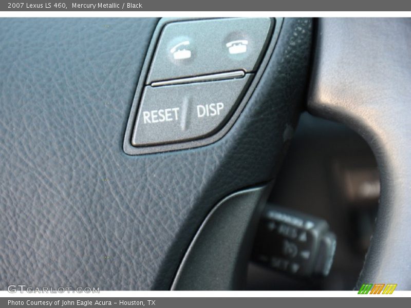 Controls of 2007 LS 460