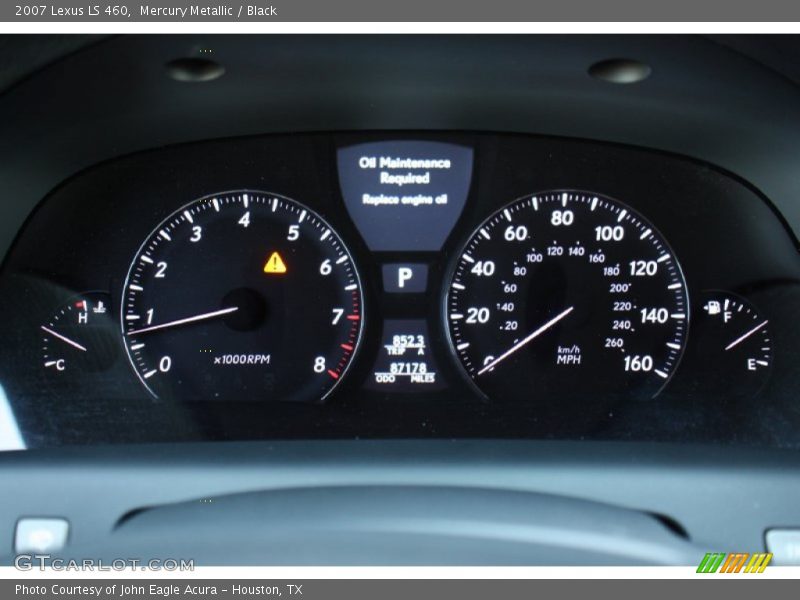  2007 LS 460 460 Gauges