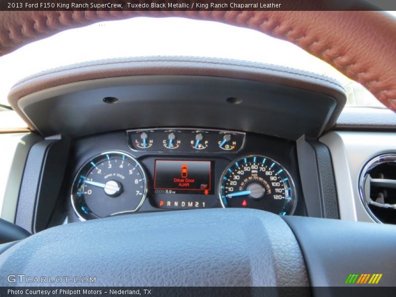 Tuxedo Black Metallic / King Ranch Chaparral Leather 2013 Ford F150 King Ranch SuperCrew