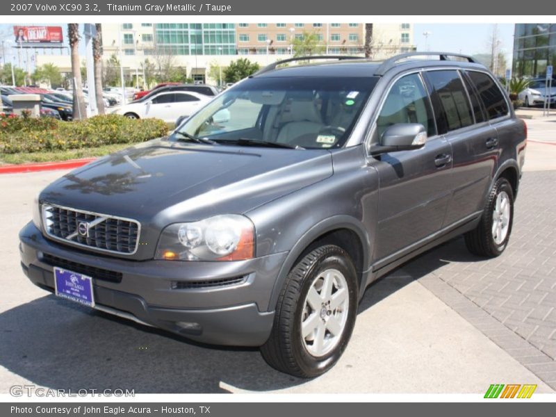 Titanium Gray Metallic / Taupe 2007 Volvo XC90 3.2