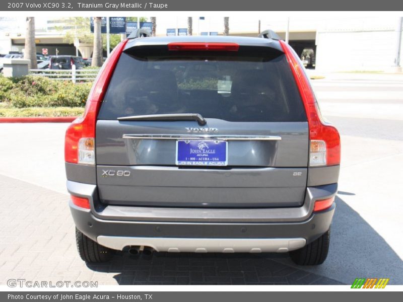 Titanium Gray Metallic / Taupe 2007 Volvo XC90 3.2