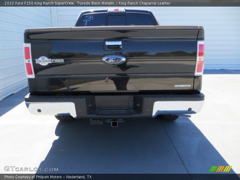 Tuxedo Black Metallic / King Ranch Chaparral Leather 2013 Ford F150 King Ranch SuperCrew