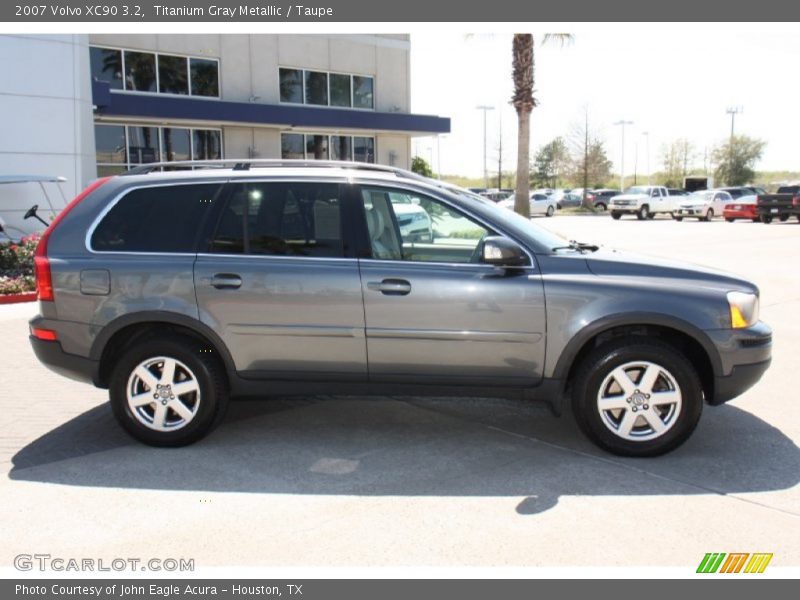 Titanium Gray Metallic / Taupe 2007 Volvo XC90 3.2