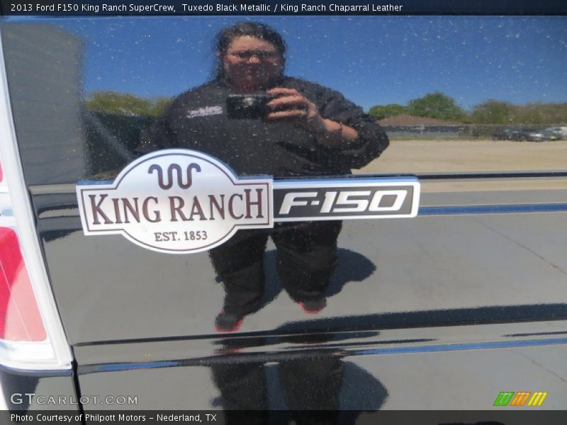 Tuxedo Black Metallic / King Ranch Chaparral Leather 2013 Ford F150 King Ranch SuperCrew