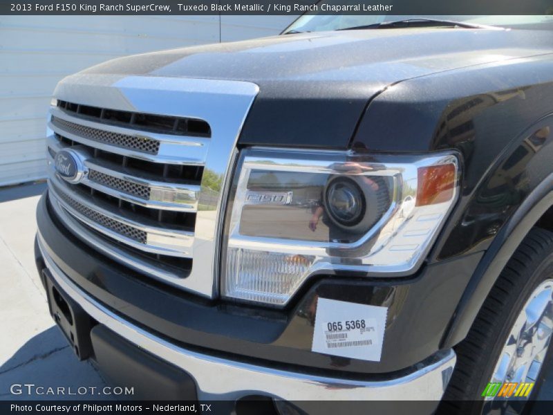 Tuxedo Black Metallic / King Ranch Chaparral Leather 2013 Ford F150 King Ranch SuperCrew