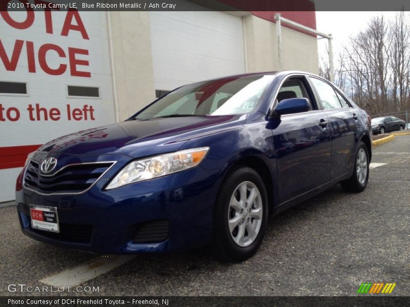 Blue Ribbon Metallic / Ash Gray 2010 Toyota Camry LE