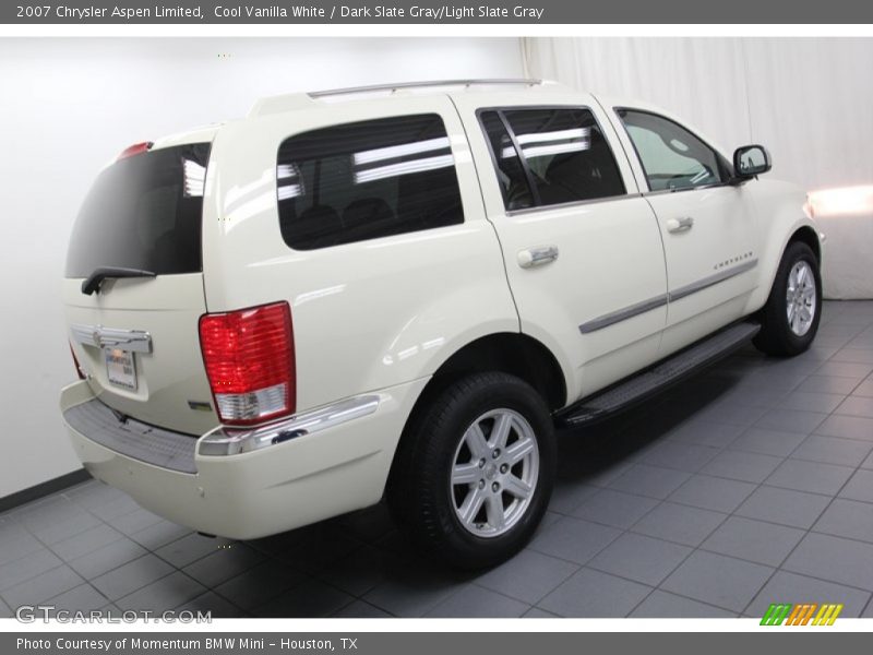Cool Vanilla White / Dark Slate Gray/Light Slate Gray 2007 Chrysler Aspen Limited