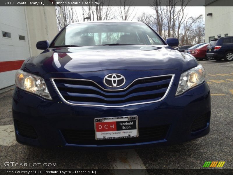 Blue Ribbon Metallic / Ash Gray 2010 Toyota Camry LE