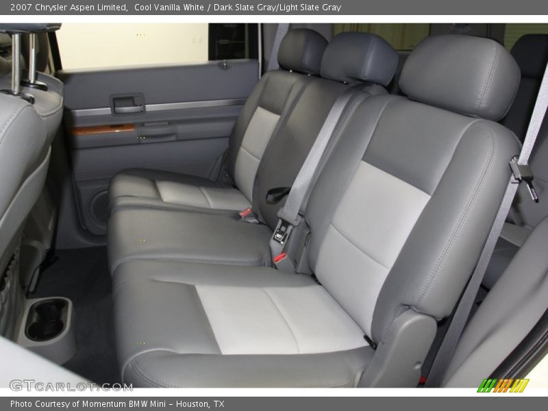 Cool Vanilla White / Dark Slate Gray/Light Slate Gray 2007 Chrysler Aspen Limited