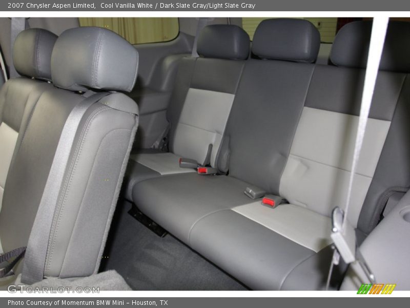 Cool Vanilla White / Dark Slate Gray/Light Slate Gray 2007 Chrysler Aspen Limited