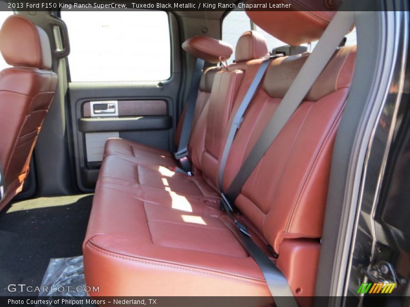 Rear Seat of 2013 F150 King Ranch SuperCrew