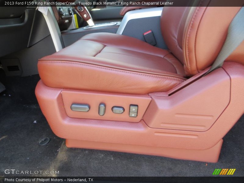 Tuxedo Black Metallic / King Ranch Chaparral Leather 2013 Ford F150 King Ranch SuperCrew