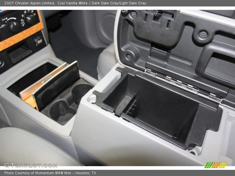 Cool Vanilla White / Dark Slate Gray/Light Slate Gray 2007 Chrysler Aspen Limited