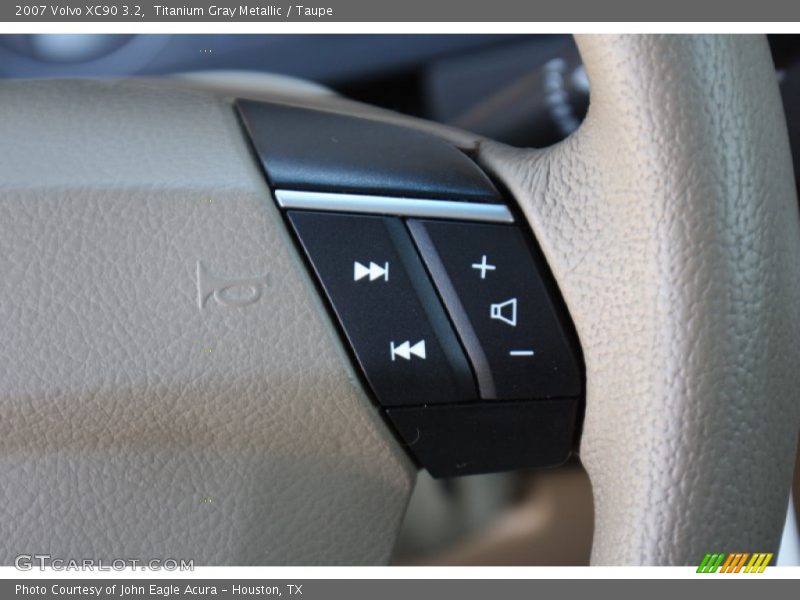 Titanium Gray Metallic / Taupe 2007 Volvo XC90 3.2