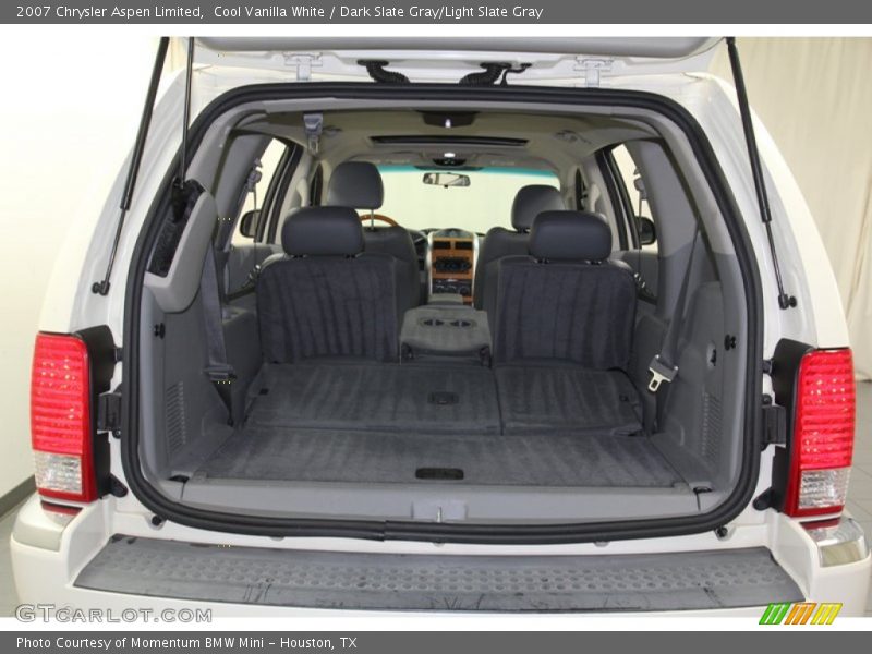 Cool Vanilla White / Dark Slate Gray/Light Slate Gray 2007 Chrysler Aspen Limited